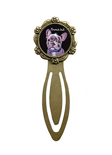 フレンチブル ブックマーカー クリップ イヌ ブックマーク しおり 犬