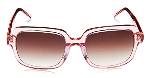 Dkny Women's Dk540S Square Sunglasses, Crystal Light Coral, One Size #TOP1