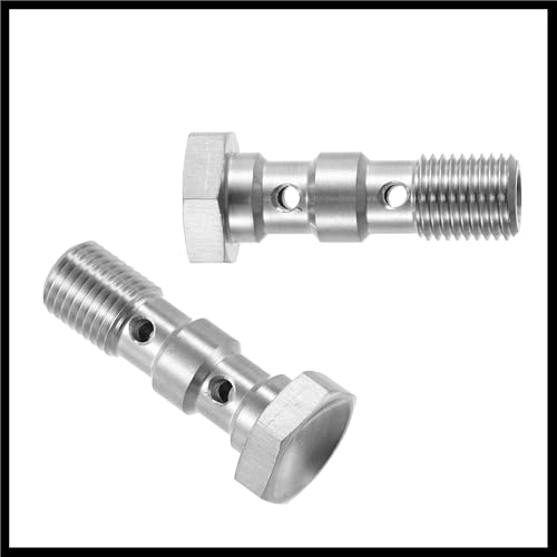 Perno banjo doble de 31 mm en acero inoxidable de alta resistencia 6