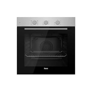 Ferre QBP8- IN – 60cm Electric Built-in Oven – 68L – Turbo Fan & Turbo Resistant & Grill Resistant – Stainless Steel