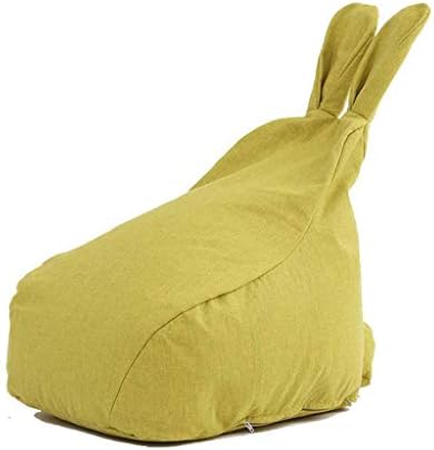 WPYYI Children's Sofa，Stuffed Animal Toy Storage Bean Bag Chair, Great Organizing Tool for Kids (Color : Yellow)