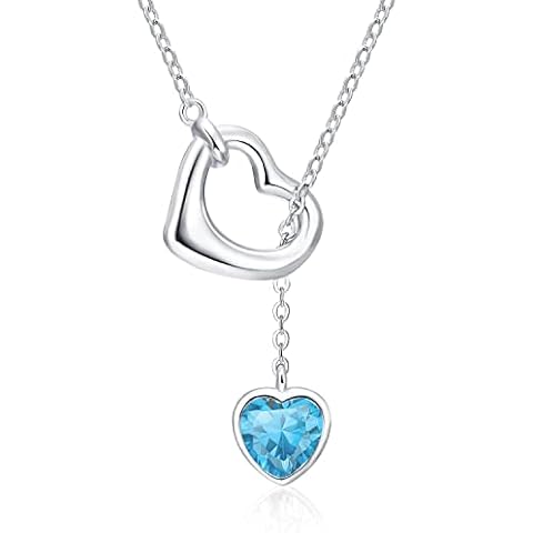 Qings December Tanzanite Heart Necklace Cover
