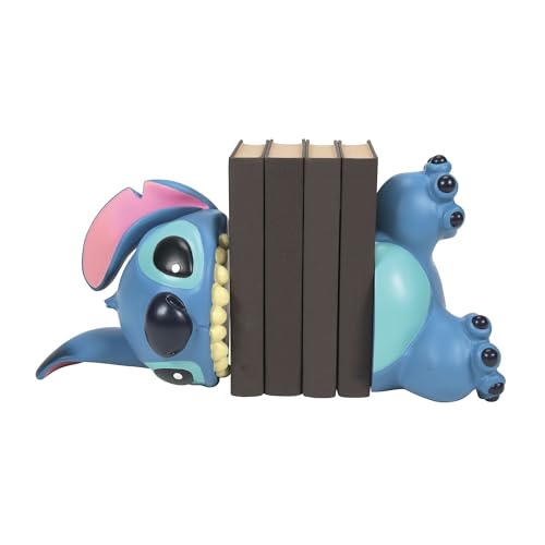 Enesco Disney Showcase Stitch Serre-livres 24 cm, Bleu