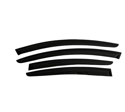 Déflecteurs ventilation latérale anti-pluie Volvo S60 visière fenêtre