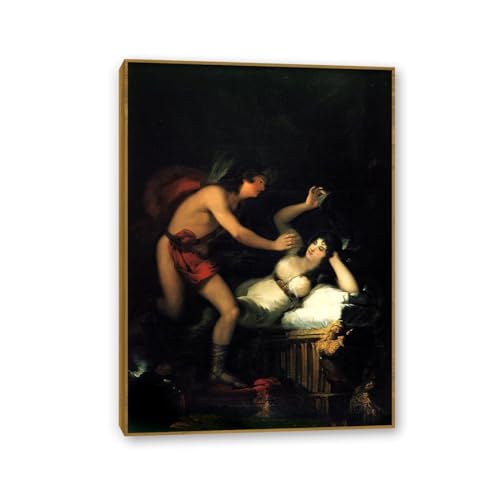 Peinture sur toile Allégorie de l'Amour pour créer un salon chaleureux