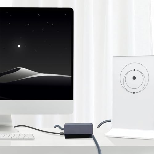 Adaptador de Internet Ethernet Jiawu para antena parabólica rectangular V2 con cable largo 2
