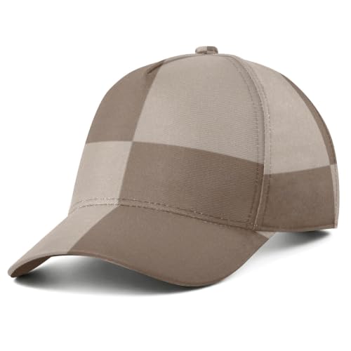 Gorra de béisbol de estilo urbano para combinar con tu atuendo diario a cuadros