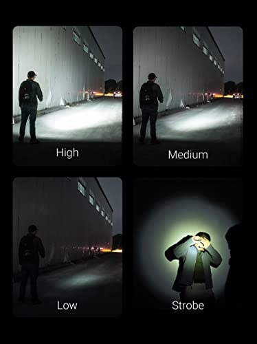 Nextorch 4Tool 1400 Lumens Rechargeable High Lumens Type-C Usb Mini Led Flashlights Compact Edc Pocket Torch For Camping Hiking Police Law Enforcement Hunting #TOP2