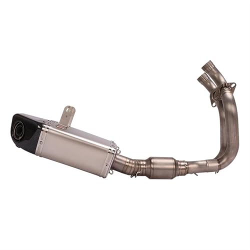 Échappement Moto Kawasaki ER6N ER6F 2012-2016 Ligne Complète Collecteur Silencieux