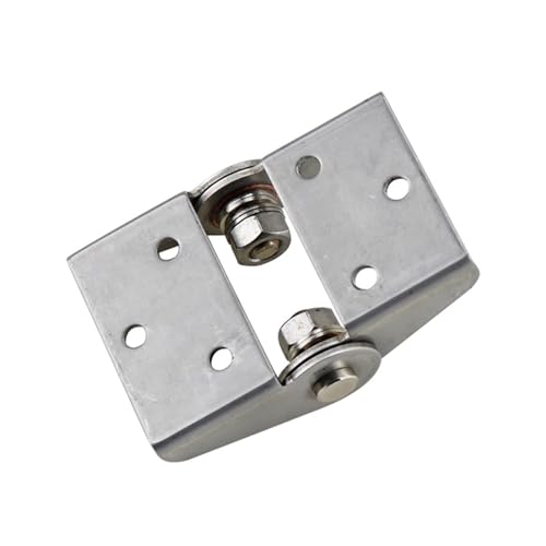 304 Stainless Steel Damping Hinges with Adjustable Torque for Industrial Electrical 1Pcs(4.0N.m)