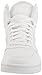 adidas Unisex-Child Hoops 3.0 Mid White/White/Grey 4 Big Kid