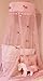 Lil Lills Unicorn Bed Canopy Pink Mosquito Net Curtains - Unicorn Gift & Bedroom décor/Decoration. for Adult, Kids, Toddlers, Little Girl Tween & Teen