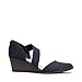 Anne Klein Women's Tara Wedge Pump, Navy, 9 M US