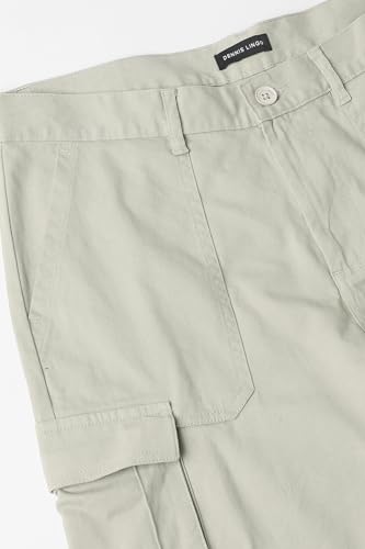 Image of Dennis Lingo Mens Cotton Lycra Mid Rise Relaxed Fit Solid Trousers