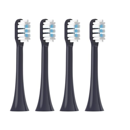 Mijia T301/T302/T501C ���g�d�����u���V�Ή������p�u���V�w??�b�h�i�\�t�g�уm�Y���A�L���b�v�t���j(4 pcs purple)