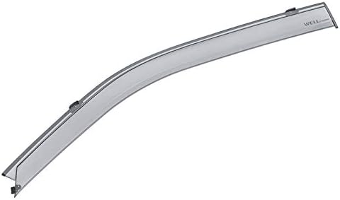 WellVisors Window Visors Wind Deflectors Compatible with Ford Escape 2008-2012 with with Black Trim Rain Guards 3-847FD021
