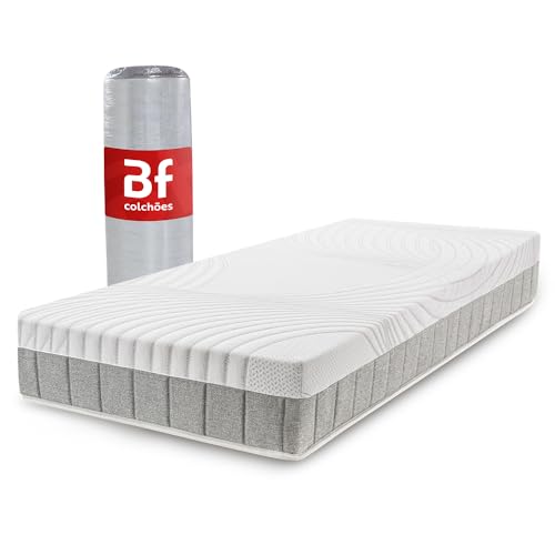 Colchão Solteirão Ortopédico BF Light a Vácuo 97x203cm BF Colchõe...