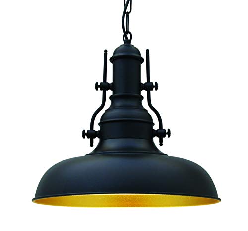 bamyum Black Ceiling Lights NOTA Kitchen Island Lamp Shades Ceiling Diameter 30 cm Vintage Pendant Lamp Chandeliers Ceiling Light