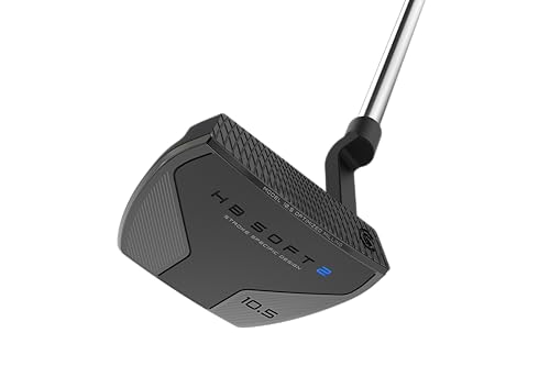 Cleveland Golf HB Soft 2 Putter (Model 10.5), Black, 35", Plumber's Neck, Right Hand