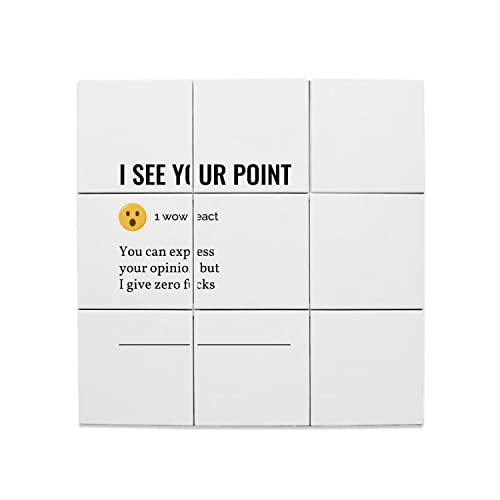 Carreaux céramique décoratif 60x60 cm I See Your Point pour bureau