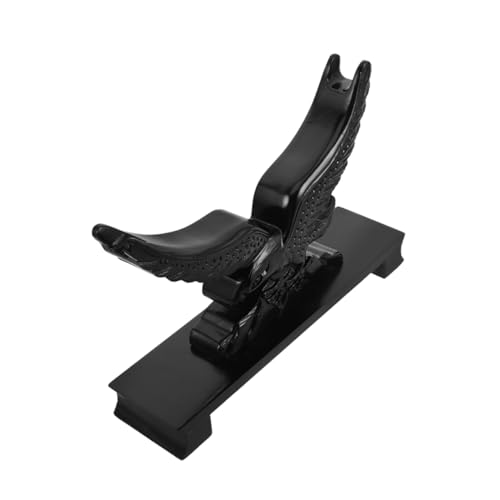 BRIGHTFUFU Elegant Resin Sword Stand Small Eagle Shape Display Bracket for Home Office Durable Stylish