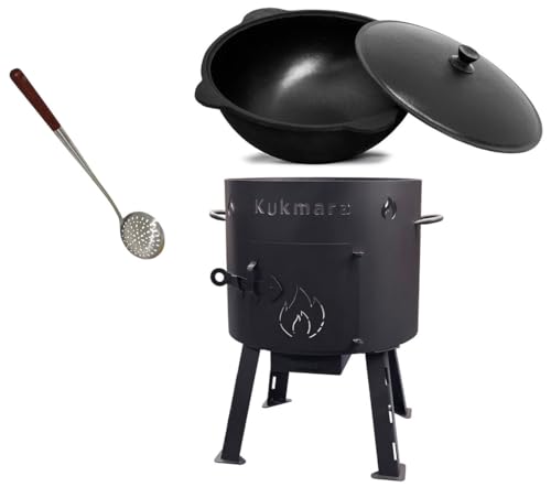 Rukauf Utschak Gusseisen-Kazan Set 45 cm