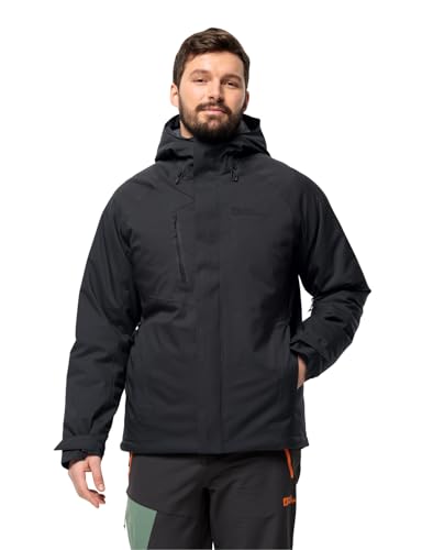 Jack Wolfskin Herren Troposphere Ins Jkt M Jacket, Schwarz, S EU