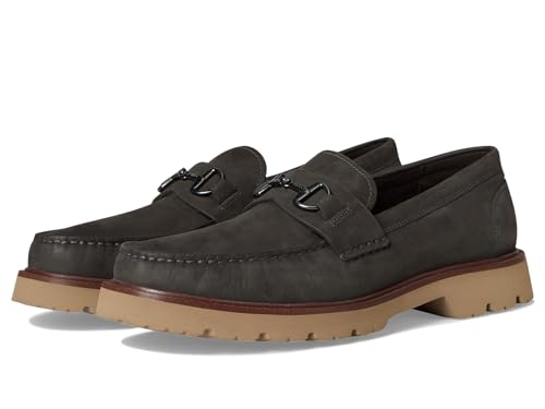Cole Haan Cole Haan Men's American Classics Bit Loafers, Raven Nubuck/Dark Latte, 9.5-W US
