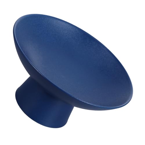 Healifty Fruit Tray Snack Organizer for Countertop Serving Platters Dining Table Decor Decorative Bowl Fruit Plates Candy Dish Holder Candy Display Rack Appetizer Serving Tray Ceramics Navy