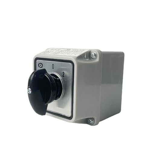 Commutateur rotatif à came LW26-25/2M 25A avec 3 positions boîtier étanche