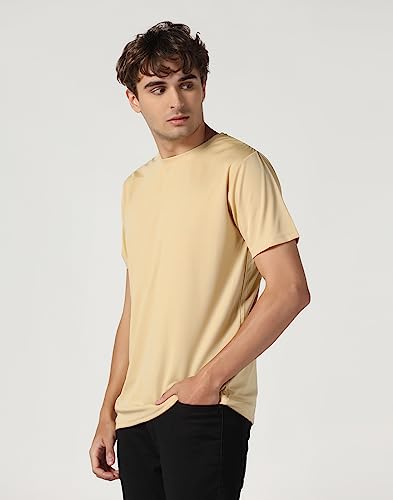 Image of INKKR Men's Short Sleeve Round Neck Dry Fit Multicolor T-Shirt Combo