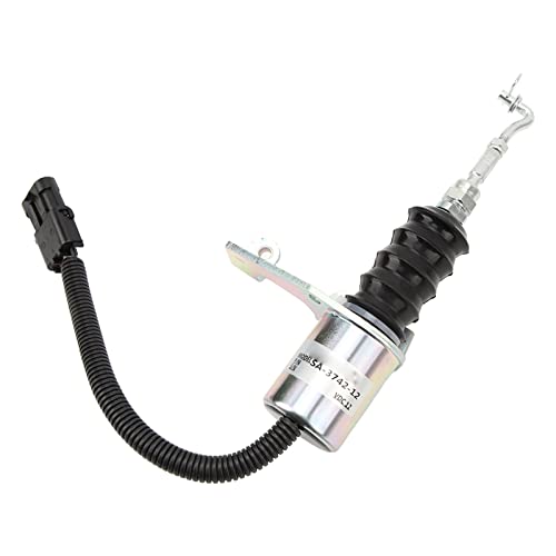 3932017, Válvula solenoide de desligamento de combustível de boa contato DC12V Válvula solenoide fla