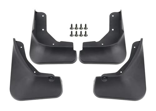 カーマッドガード 用 ローグ 用 エクストレイル T33 2021 2022 4点セット 成形フロントリアマッドフラップ スプラッシュガード