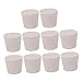 SOLUSTRE 10pcs Rubber Stopper Flask Sealing Plugs Rubber Tapered Stoppers Bottle Plugs Laboratory Tube Plug Rubber Bottle stoppers Laboratory Bottle Stoppers Flask Stopper White