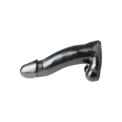 Gode très grand Belgo-Prism noir gland réaliste 42cm xxl pour pénétration profonde