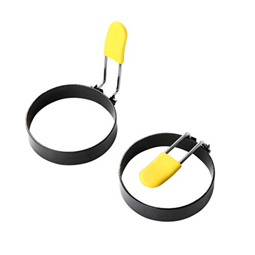 2pc Meta Fried Egg Shaper Fried Egg Pancake Shaper Omelette Mold Mould Frying Rings Egg Kitchen Accessories Cooking Tools