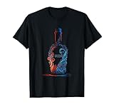 Funny Greece Ouzo Shot Bottle Party T-Shirt, Black, Unisex, Small, Short Sleeve, Modern, Casual, All Seasons, Ouzo Bottle Flames Blue Red Greek Liquor Alcohol Motif