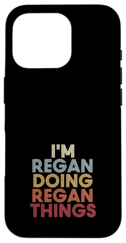 Regan Name Regan Personalized Name First Given �X�}�z�P�[�X iPhone 16 Pro �p