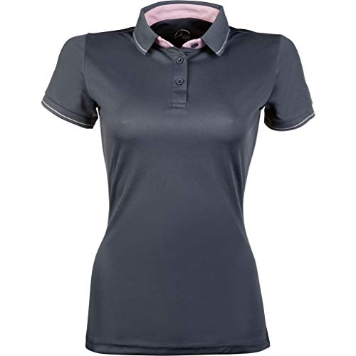 Polo Femme HKM Classico en textile haut de gamme pour cavalière exigeante
