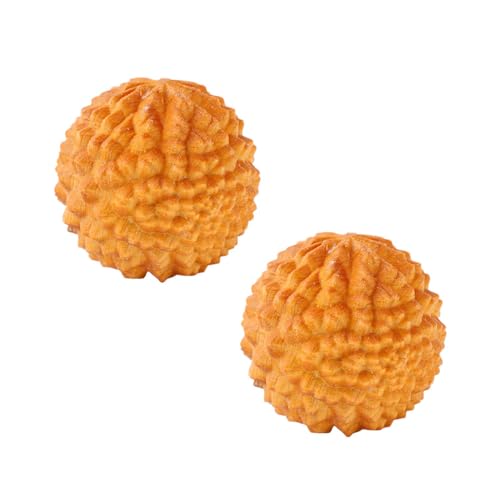 SHIDXIB 1Pairs/2pcs Relieve Stress Tension with Thuja Wooden Hand Massage Ball for Yoga Meditation Exercise Ball Massage Tools Wooden Crafts