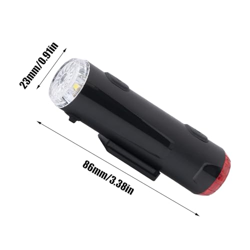 Iluminación para casco de bicicleta con 5 modos regulables de alta visibilidad 5