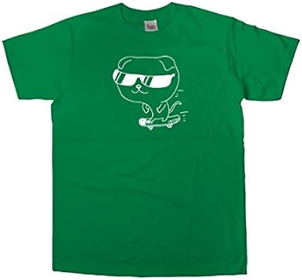 Amazon 幸服屋さん 手描きイラスト スケボーネコtシャツ 猫tシャツ 半袖 Cat22 Tシャツ カットソー 通販