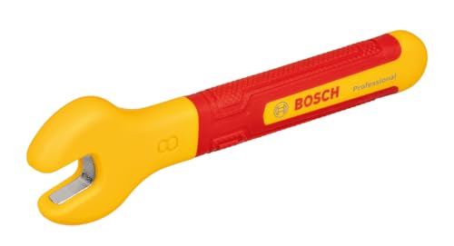 Clé plate VDE BOSCH 8 mm Inclinée à 15° Isolée jusquà 1000 V Ergonomique en TPE - vue 3