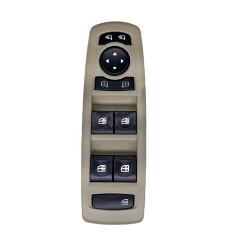 Bouton commande lève-vitre beige 254000015R haute précision pour Megane 3