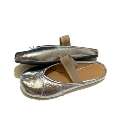 Tabi Shoes Mule Flats Split Toe Ballet Sandals Non Slip Breathable Cute Emo Y2K Kawaii Fashion Trendy Elegant Dressy Pumps Office Business Spring Summer Fall Outdoors Gifts for Daughter Back to School