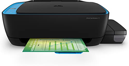 Image of HP Ink Tank 419 WiFi Borderless Print Colour Printer, Scanner and Copier with High Capacity Tank (15, 000 Black and 8000 Colour, 10p for B /W and 20p for Colour) GT 53 XL Cartridge Ink