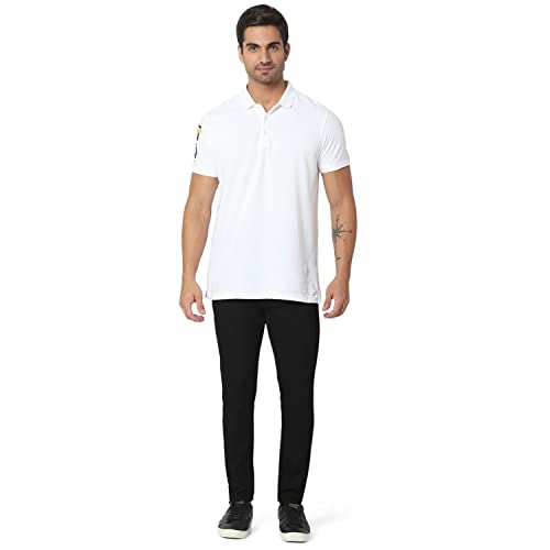 Image of Spykar Men's Kano Slim Fit Mid-Rise Jeans (Ankle Length)