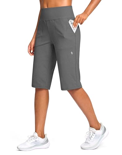 Image of SANTINY 14 inch /12 inch Long Shorts for Women