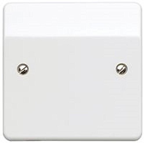 MK K3827 WHI Logic Plus 1G Blankplate - Wall Plate White