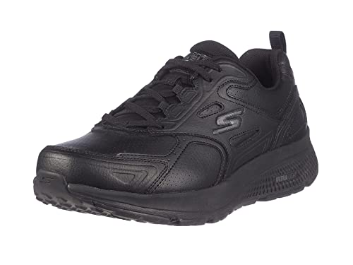 SKECHERS Women's Go Run Consistent-Leather Cross-Training Tennis Shoe Sneaker with Air Cooled Foam